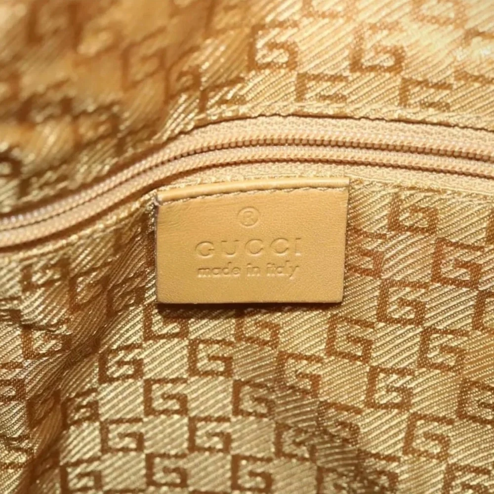 Gucci Vintage Leather Bamboo 2-Way Shoulder Bag - Picture 9 of 12